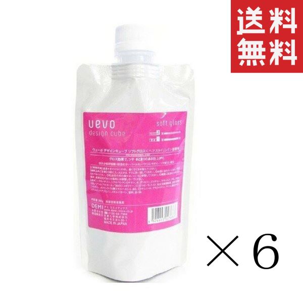 【イチオシ】日華化学 DEMI デミ ウェーボ 目論む正六面体 ホンブルグ帽グロス 200g×6個書き割り まとめ買い 詰替 リフィル スタイリング