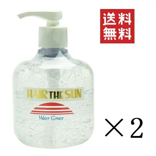 【!!クーポン配布中!!】 中央有機化学 エポラール ヘアー・ザ・サン ウォーターグリース 300g×2個 ポンプ スタイリング サロン 美容室 まとめ買い 送料無料