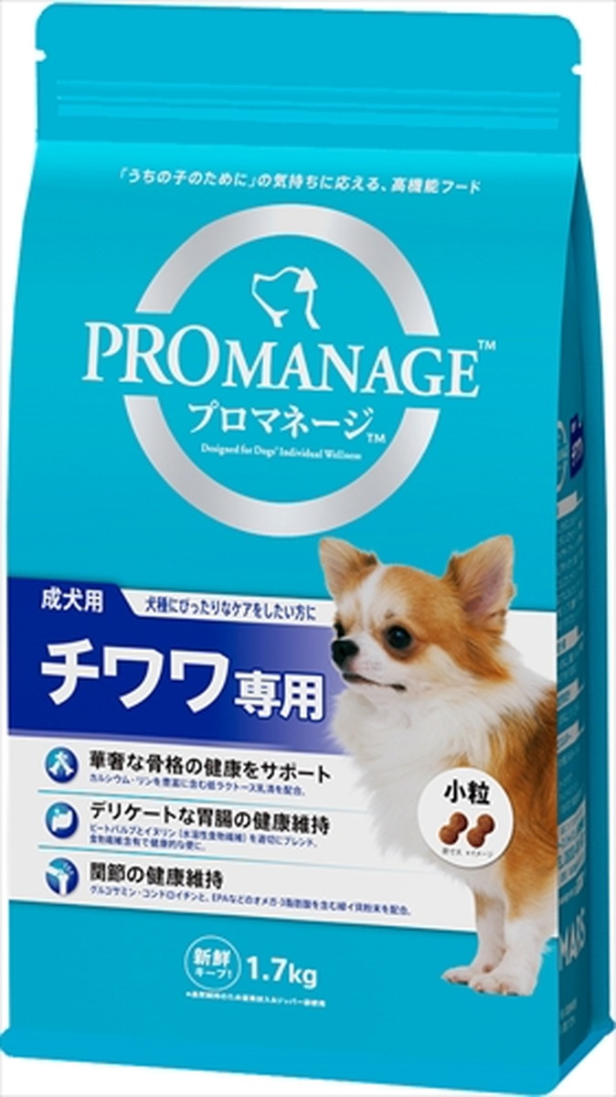 【同梱不可】【6個セット】 マースジャパンリミテッド プロマネージ 成犬用 チワワ専用 1.7kg｜スペシャルスペース 7,834円