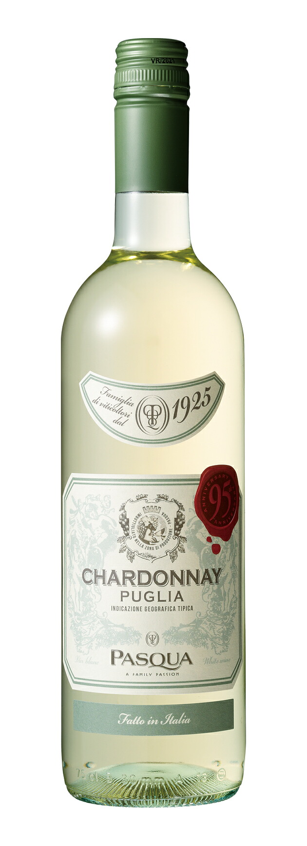 【6本セット】パスクア　サンゼノ　シャルドネ・プーリア　白　750ml