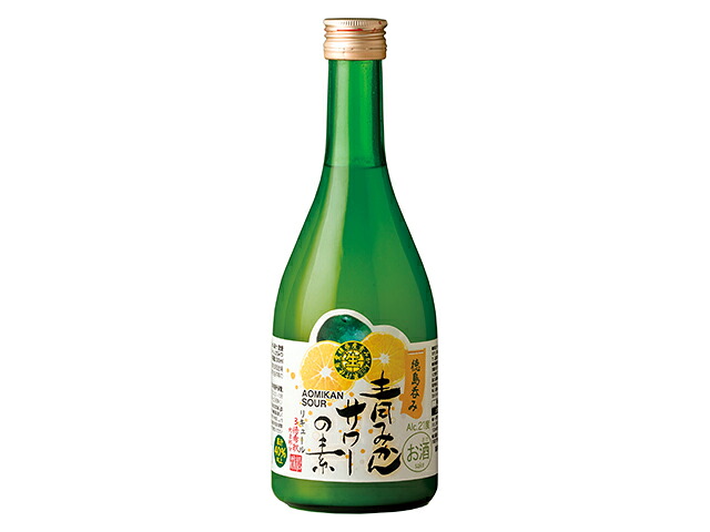 【12本セット】株式会社本家松浦酒造場　本家松浦　青みかんサワーの素　500ml
