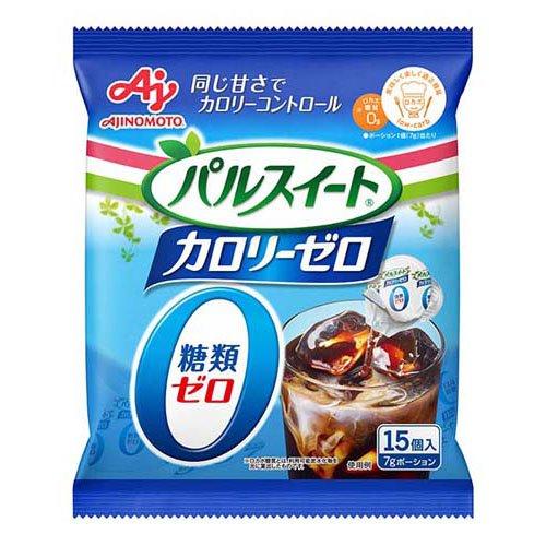 【20個セット】味の素 パルスイートゼロ液体ポーション 105g(7g×15個)