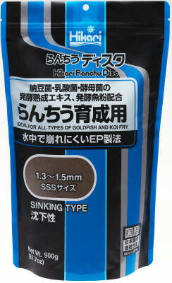 【同梱不可】【12個仕掛ける】 キョーリン ひかり らんちうレコード盤 育みそだてる用 900g