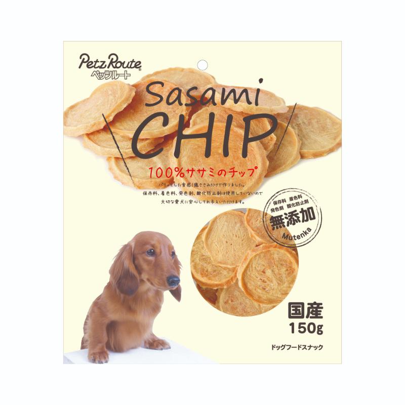 【同梱不可】【24個セット】ペッツルート ササミのチップ１５０ｇ｜スペシャルスペース