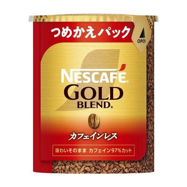 【24個セット】ネスレ日本　ネスカフェ　ゴールドブレンドカフェインレス　エコ＆システムパック 60g