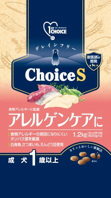 【同梱不可】【6個セット】アース・ペット ファーストチョイス Choice S アレルゲンケアに 成犬 1歳以上 1.2kg 8,578円