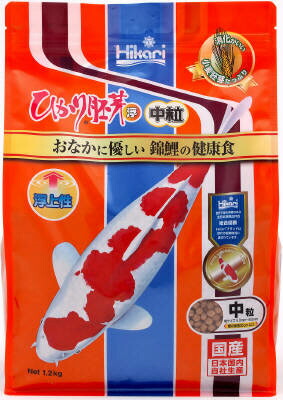 【同梱不可】【5個セット】キョーリン ひかり胚中粒 浮上 1.2kg 錦鯉 餌 飼料