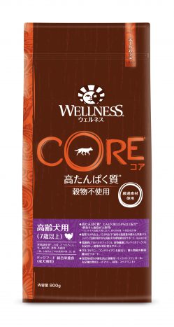 【同梱不可】【4個仕掛ける】ウェルペット・ジャパン ウェルネスコア 老いらく犬用 骨抜きターキー 800g