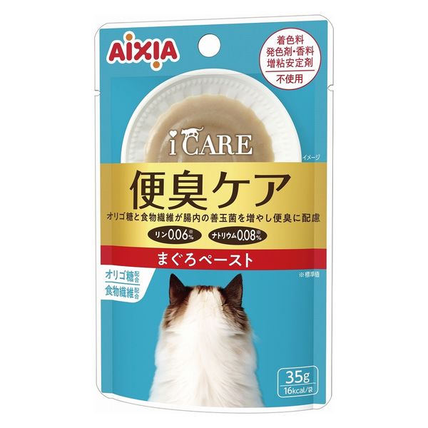 【同梱不可】【96個セット】アイシア iCARE便臭ケアまぐろペースト35g