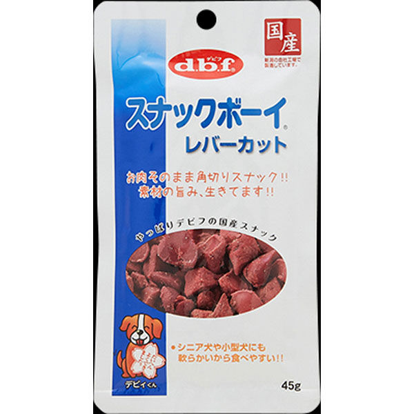 【同梱不可】【96個仕掛ける】 デビフスナックボーイレバーカット45g