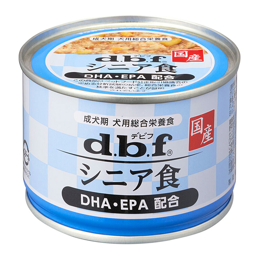 【同梱不可】【48個セット】デビフペット d.b.f シニア食 DHA・EPA 配合 150g｜スペシャルスペース