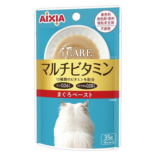 【同梱不可】【48個セット】アイシア iCAREマルチビタミンまぐろペースト35g