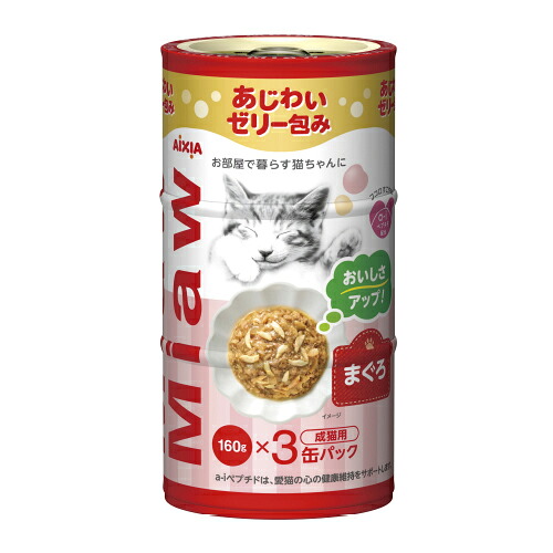 【同梱不可】【18個セット】 アイシア MiawMiaw 3P まぐろ480g｜スペシャルスペース