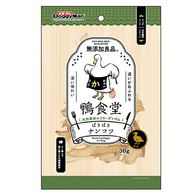 【同梱不可】【24個セット】ドギーマンハヤシ ドギーマン 鴨食堂 ばきばきナンコツ 30g