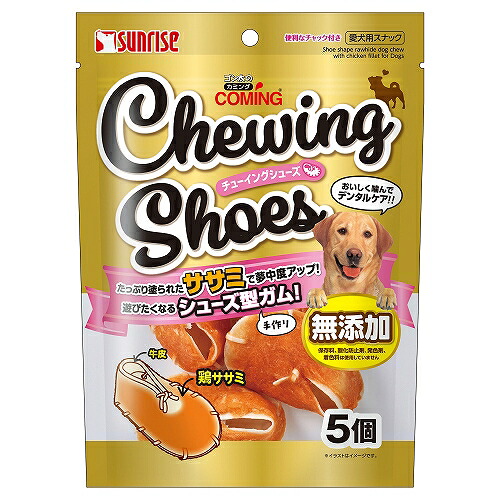 【同梱不可】【24個セット】マルカン（サンライズ） ゴン太のカミングチューイングシューズ5個｜スペシャルスペース