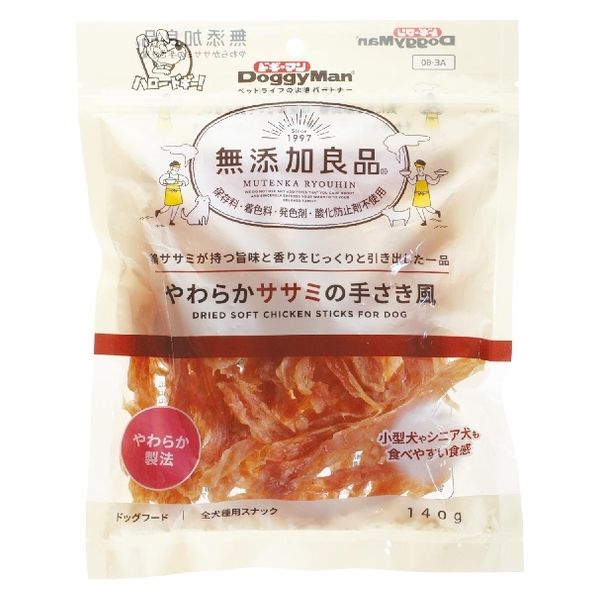 【同梱不可】【36個仕掛ける】ドギーマンハヤシ 無つけ加える良品 やわらかササミの手さき風 140g