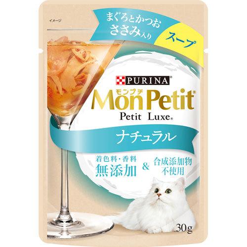 【同梱不可】【96個セット】ネスレ日本 モンプチ プチリュクス パウチナチュラル成猫厳選かつお 30g｜スペシャルスペース 7,868円