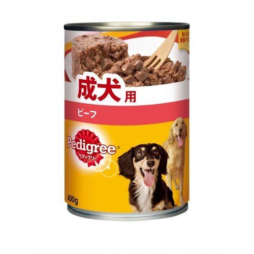 【同梱不可】【24個仕掛ける】マースジャパンリミテッド ペディグリー成犬用牛肉400g