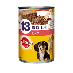 【同梱不可】【24個仕掛ける】マースジャパンリミテッド ペディグリー13歳以上用牛肉400g