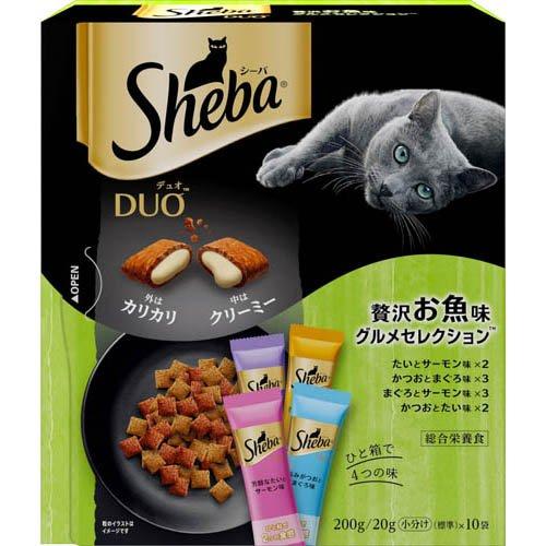 【同梱不可】【12個セット】マースジャパンリミテッド シーバデュオ贅沢お魚味グルメセレクション200g