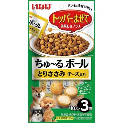 【同梱不可】【36個セット】ちゅ～るボールとりささみチーズ入り10g×3袋