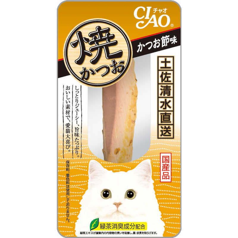 【同梱不可】【36個セット】いなばペットフード CIAO焼かつおかつお節味1本