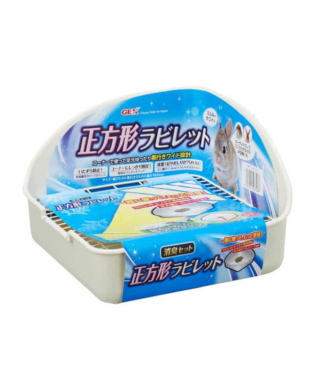 ジェックス 【同梱不可】【12個セット】ジェックス 正方形ラビレット消臭セットミルキーホワイト