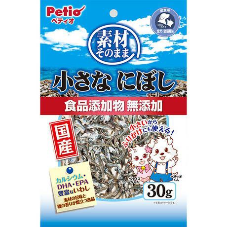 【同梱不可】【30個セット】ペティオ ペティオ素材そのまま小さなにぼし30g
