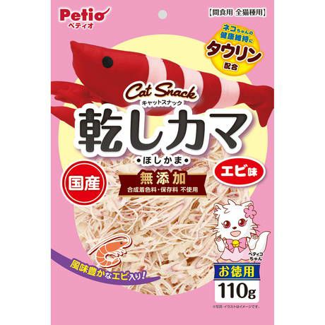 【同梱不可】【40個セット】ペティオ ペティオキャットSNACK乾しカマエビ味110g｜スペシャルスペース