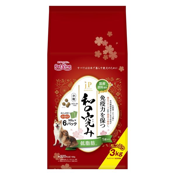 【同梱不可】【4個仕掛ける】愛玩動物伝達ルート JP表現スタイル和の究み低脂肪組織1歳から3kg ドッグフード・サプリメント-ペット・ペットグッズ