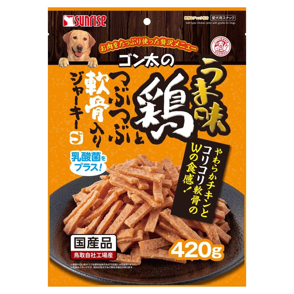【同梱不可】【24個仕掛ける】マルカン（サンライズ） ゴン太のうま味鶏とつぶつぶ軟骨入り口・入口ジャー手がかり420g