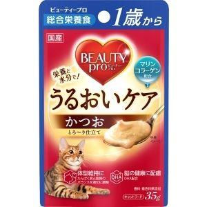 【同梱不可】【96個セット】日本ペットフード ビューティープロ キャット パウチ １歳から かつお 35g