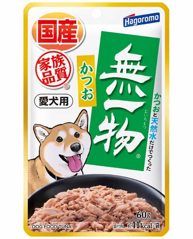 【同梱不可】【36個セット】 はごろもフーズ 愛犬用無一物パウチかつお60g