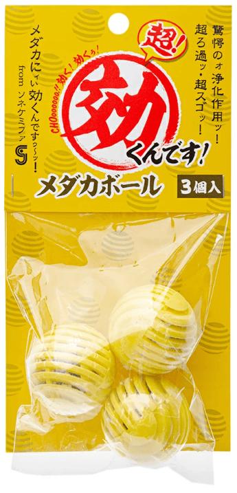 【同梱不可】【10個セット】株式会社ソネケミファ 超　効くんです　メダカボール３個入 5,401円