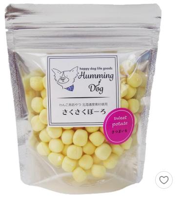 【同梱不可】【24個仕掛ける】株式会社ワンダードック ＨｕｍｍｉｎｇＤｏｇさくさくぼーろ さつまいも５０ｇ