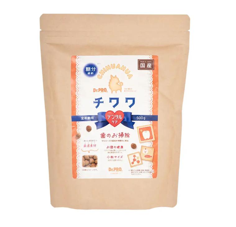 【同梱不可】【12個セット】株式会社マルカン　国産Dr.PRO.チワワフード500g