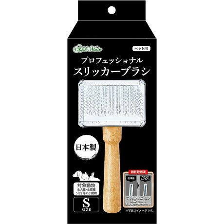 【同梱不可】【12個書き割り】ペティオ Add.Mate 愛玩動物用プロフェッショナルスリッカーブラシS
