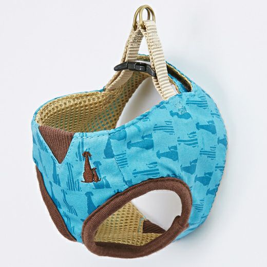 【同梱不可】【3個セット】ペティオ Add.MateシンボルベストハーネスSターコイズ