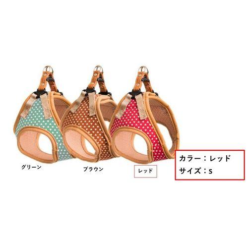【同梱不可】【6個セット】 リードッグ LEADOG プチハートソフトハーネス S レッド
