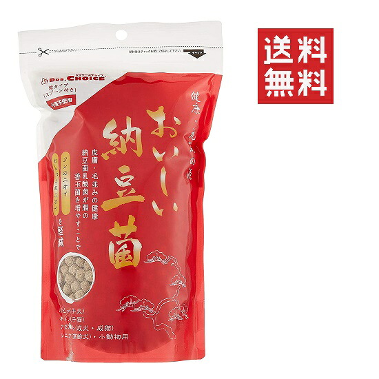 【同梱不可】【10個セット】オフィスピースワン ドクターズチョイス おいしい納豆菌 280g ペット 栄養補助 犬猫|スペシャルスペース