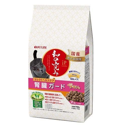 【同梱不可】【12個セット】 ペットライン　JPスタイル 和の究み セレクトヘルスケア 腎臓ガード チキン味700g