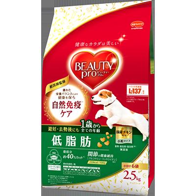 【同梱不可】【4個仕掛ける】 日本愛玩動物ボンネット ビューティープロドッグ低あぶら身1歳から2.5kg