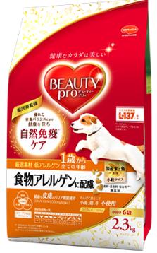 【同梱不可】【４個仕掛ける】日本ペットフードビューティープロ 飼い犬 土手っ腹の思わしい 1歳から 2.3kg