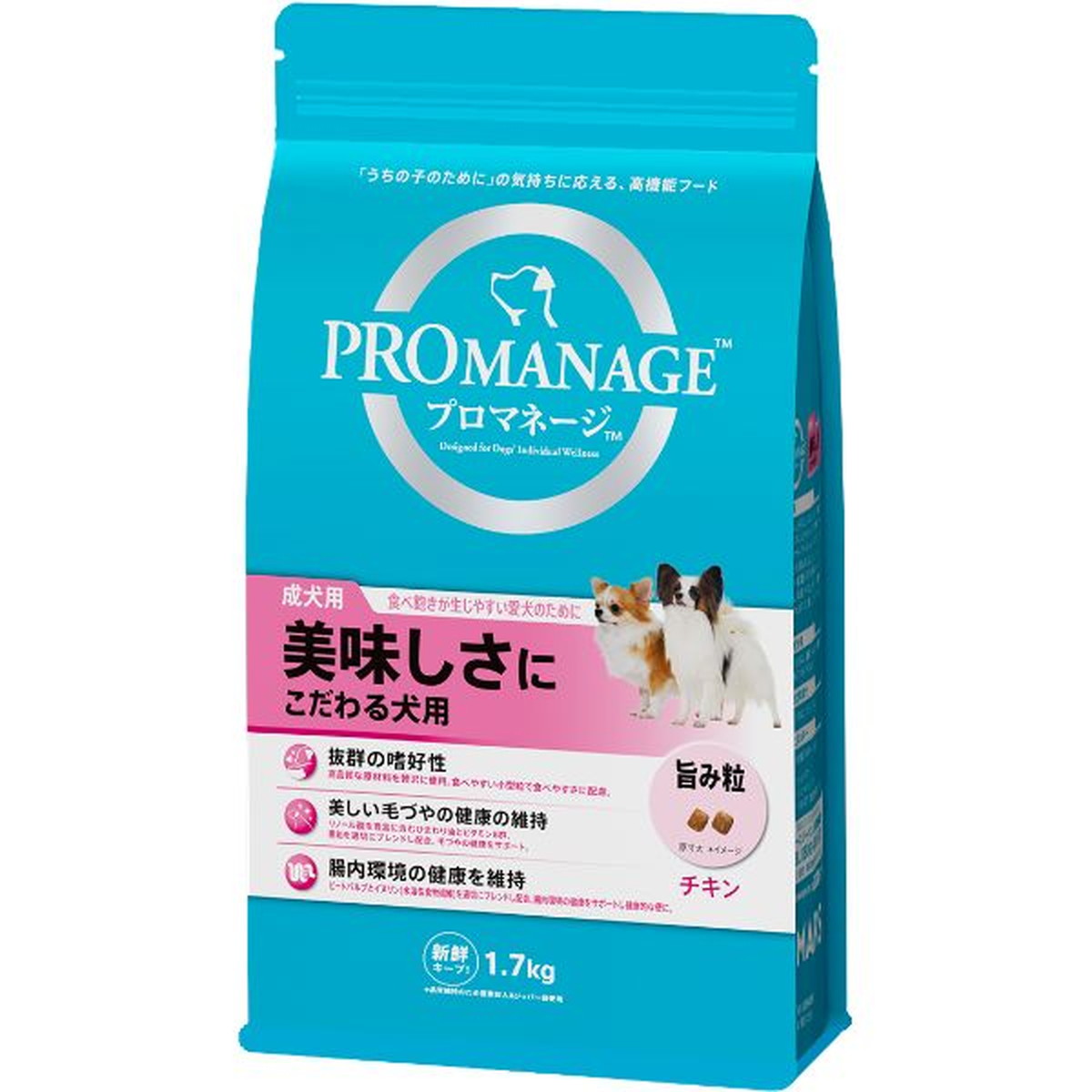 【同梱不可】【6個セット】 マースジャパンリミテッド プロマネージ 成犬用 美味しさにこだわる犬用 1.7kg|スペシャルスペース