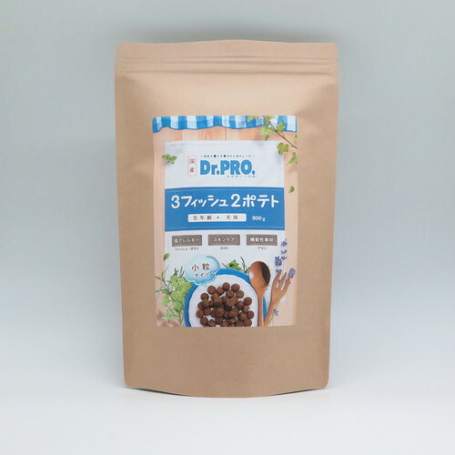 【同梱不可】【12個セット】 ニチドウ Dr.PRO. 3フィッシュ2ポテト 800g