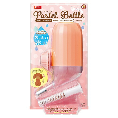 マルカン 【同梱不可】【12個セット】マルカン パステルボトル　ピンク 450ml