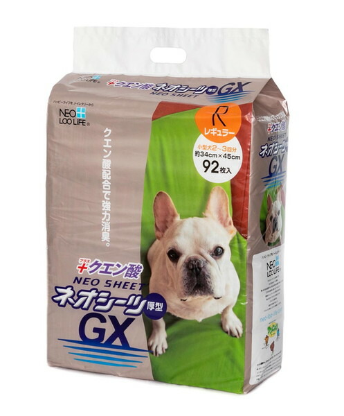 【同梱不可】【4個セット】コーチョー ネオルーライフ ネオシーツ クエン酸GX レギュラー 92枚