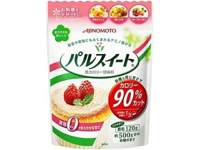 【10個セット】味の素　パルスイート 120g袋