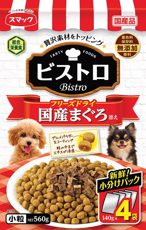 【同梱不可】【12個セット】 スマック ビストロ フリーズドライ 国産まぐろ添え 560g