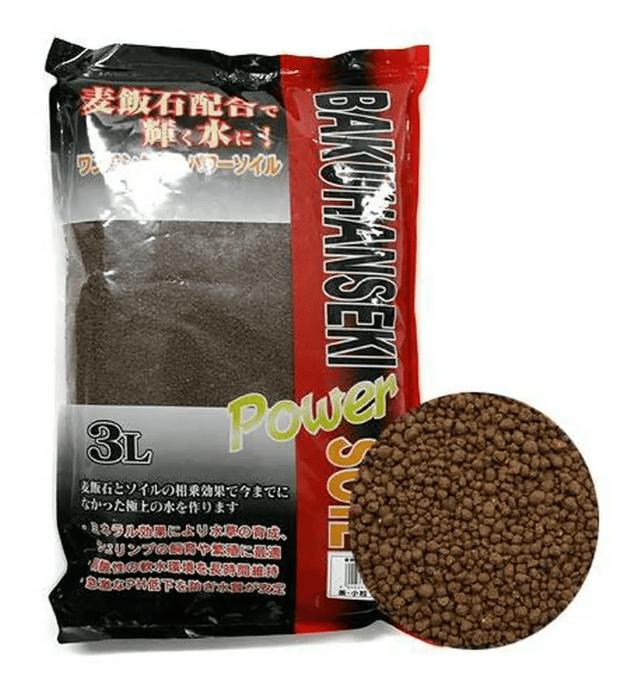 【同梱不可】【8個セット】株式会社ソネケミファ 麦飯石パワーソイル小粒３Ｌ　茶